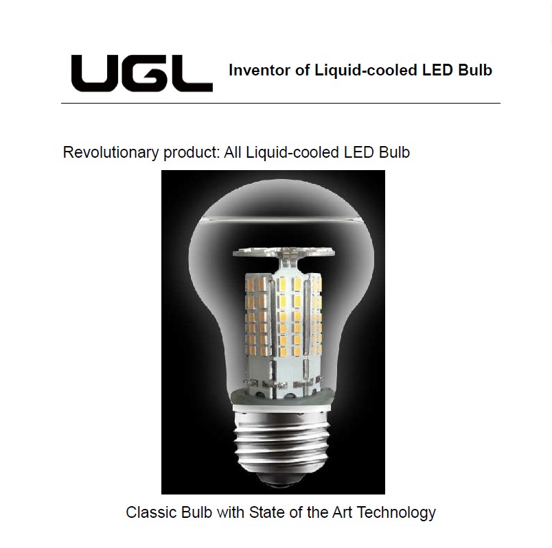 UGL S14 Series Liquid cooled LED bulb specifications