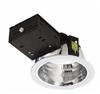 Horizontal downlight with wire box