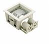 Square recessed downlight with antiglass(CE,ROHS approved)