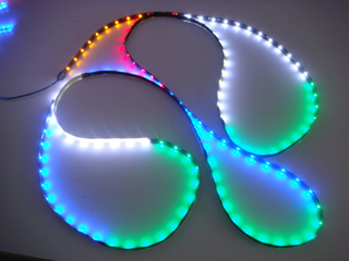 5050 SMD Flexible Strip Light(300PCS LED RGB)