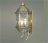 Brass wall lamp