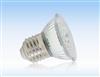LED Low power spotlight, E27 Base, glass lamp cup with 21pcs DIP Led 