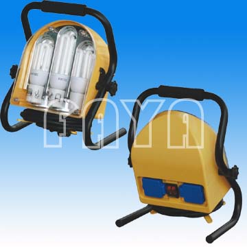 6003(S) - Professioanl Work Light with 1X24W+2X18W E27 Lamp