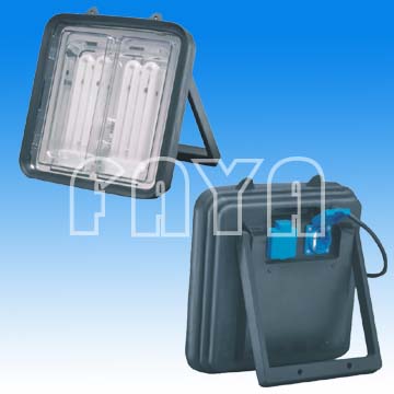 7201(S) - Professional energy saving work light with TC-F2X36W tube 