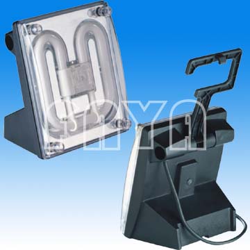 1601 - work light with 2D 16W tube