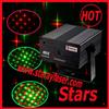 Red and Green Stars mini laser light