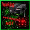 Mini-5 Red and Green twinkling effects stage laser light,good quality with low price