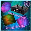 T-806 LED back ground ,red and green firefly laser light