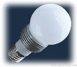 LED Bulb lamp 3W PC cover size L122mm d 60mm