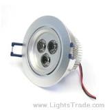 3W Recessed LED Downlight