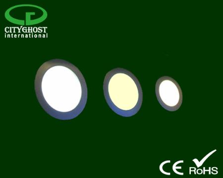 IP44 class II 13mm Ultra Slim 180mm 12W 240mm 15W Round LED Panel Light