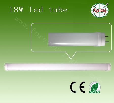 18W high power led light tube with 3 years warranty