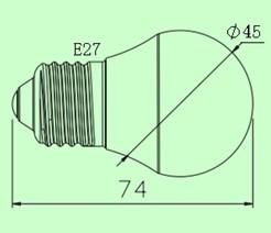 E27 LED bulb lamp (CE,ROSH)