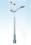 BOMIN solar street lights powered by wind with LEDs