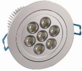 Round Energy saving 7W LED Downlights