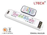 LED RGB controller with IR remote panel