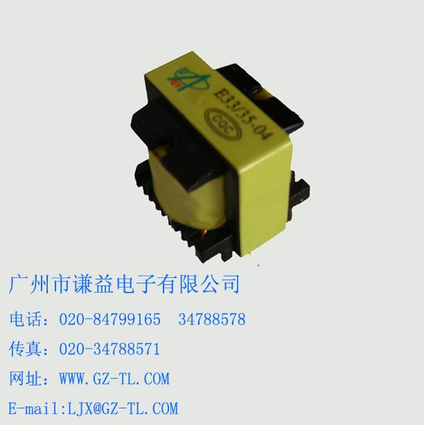 QianYi Electronic Direct Sale EE33 Vertical High-frequency Transformer