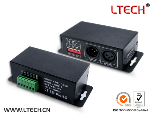 LED DMX512 decoder TLS3001 TLS3002 driving IC