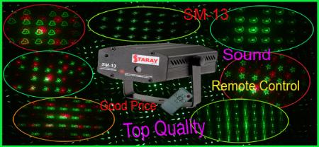 SM-13 Multi-patterns mini laser show system