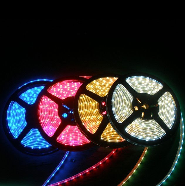Various colours waterproof smd3528 Flexible LED strip lights, Silicon tube Strips
