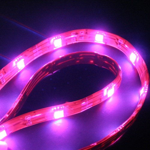 Glue on obverse smd5050 waterproof LED strip lights, 30leds/m Flexible ribbons
