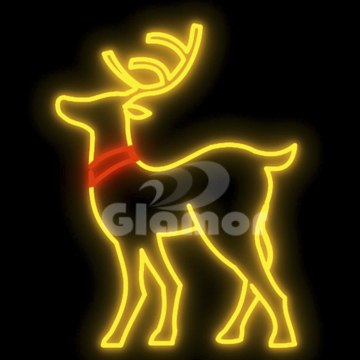 LED deer motif Christmas decoration