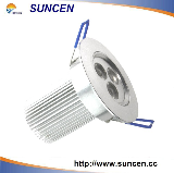 SUNCEN 3*3W Aluminum Small Size with 85 Ra High Power LED Ceiling Light/
