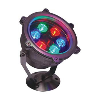 LED Underwater Light 6*1W DC/AC24V IP68 304 stainless steel