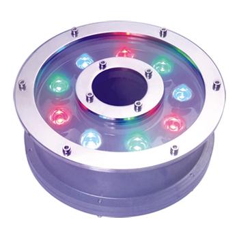 LED Underwater Light 9*1W AV/DC24V IP68 Aluminium alloy