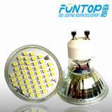 MR16 spotlight , glass lamp cup, with 48pcs 3528SMD, 3W.