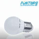 BG45 ceramic 2W led bulb, E27/E14 base,AC100-240V