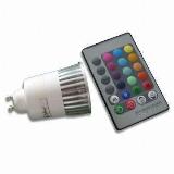 RGB LED spot light bulbs