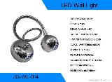 high bright 1x1w led wall lamp
