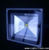 LED flood lights using beside square