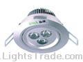 3W LED Ceiling Light with Pure Aluminium Body