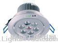 7W Round LED Ceiling Light with Pure Aluminium