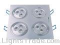 12W LED Ceiling Lights with CCC