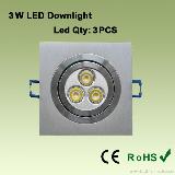LED Down Light 3W with 3 years warranty