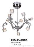 Huayi Export Modern Pendant Light IED403488B-9, Relaxed and Informal 