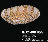 Huayi Export Crystal Modern Ceiling Light IEX149010-8, Grand and Gorgeous