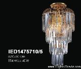 Huayi Export Crystal Modern Pendant Light IED1475710-5, Grand and Gorgeous