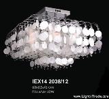 Huayi Export Modern Ceiling Light IEX142038-12, Exquisite and Elegant 