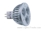 E27 3*1W high power led lamp cup