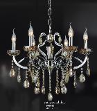 Contemporary Metal Candle Chandelier light
