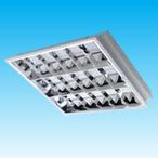 Recessed electronic engineering grille fluorescent fixture series /d