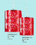 Huayi Acrylic Pendant Light MDAC201012-1,red, big or small