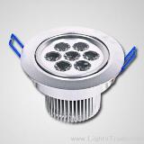 7W High Power LED Downlight Fitting