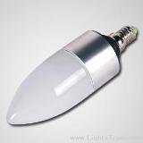Warm white Dimmable LED Candle Bulb Lamp