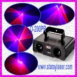 D-200 red and purple double eyes disco laser light