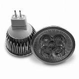 4W LED Spotlight Bulbs with Sized 50 x 55mm, 12V AC Input Voltage and MR16 Base